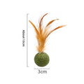 Natural silvervine and catnip ball 
Interactive cat dental chew toy
Edible catnip toy for indoor cats
Cat teeth cleaning toy with feathers
Organic mint catnip ball
Cat breath freshener toy
Plaque removing cat chew
Natural tartar control for cats
Catnip wall ball with feathers
Safe-to-chew cat toy for teething