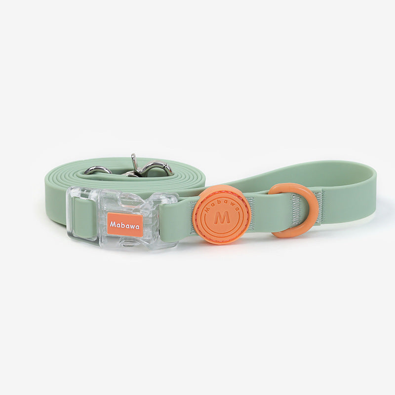 Aesthetic dog accessories
Pastel waterproof dog leash
Colorful pet gear for medium dogs
Stylish hands-free leash
Bright colored durable dog leash
Best leash for dogs that love water
Easy-to-clean dog leash for muddy walks
Waist-worn dog leash for large breeds
Durable PVC coated dog leash 
Hands-free leash for multi-tasking pet owners