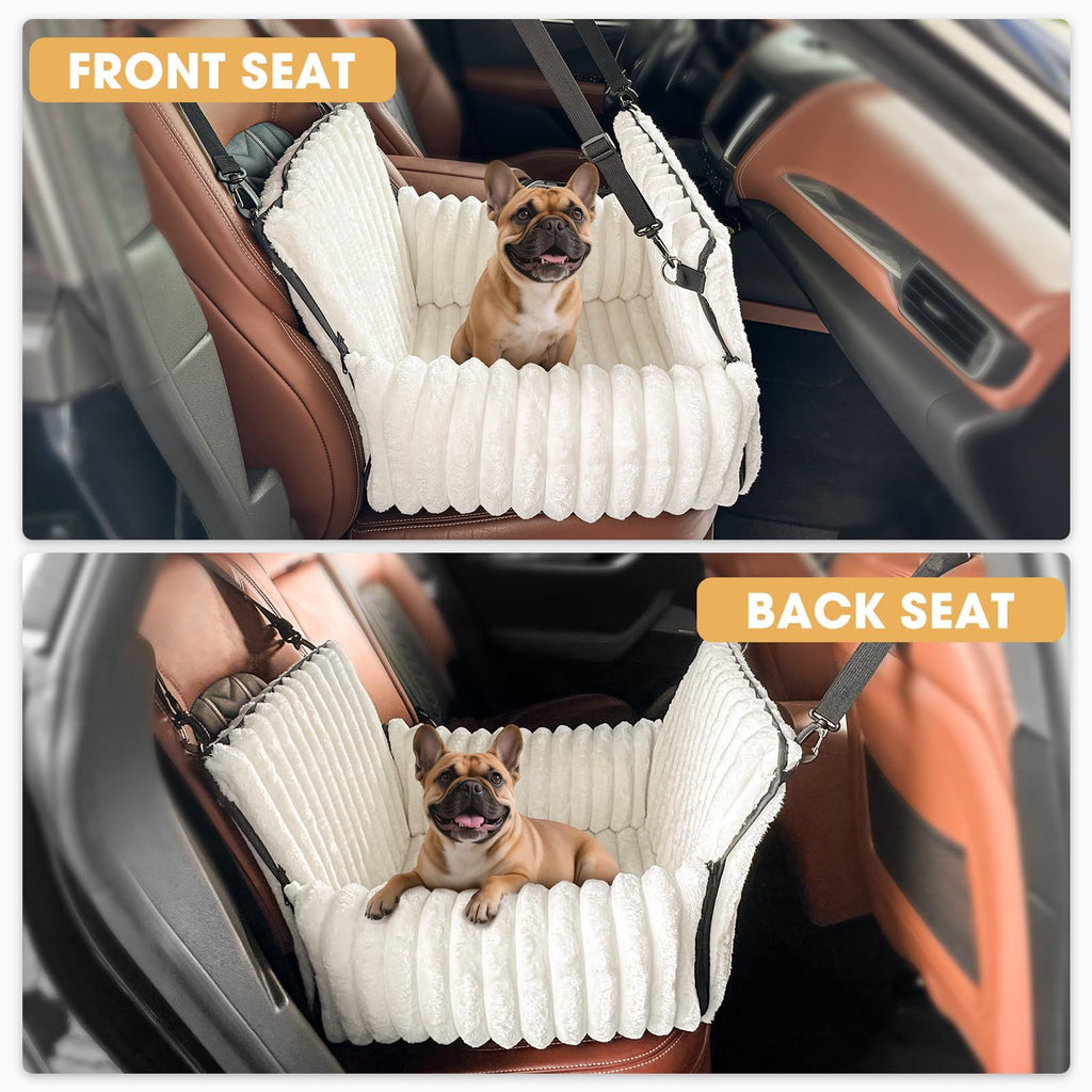 2-in-1 pet car seat and bed
Portable plush dog bed for car
Luxury travel pet seat
Small dog car seat bed
Washable travel dog bed
Padded pet booster seat
Secure dog car seat with harness clip
Crash-tested style pet travel bed
Non-slip bottom pet car seat
Center console dog seat (if applicable)
Dog safety seat for road trips
Heavy-duty pet car booster
Calming dog car bed
Orthopedic travel pet bed
Soft plush dog car carrier
Anxiety-reducing pet car seat
Cozy travel bed for puppies
Breathable fabric pet car