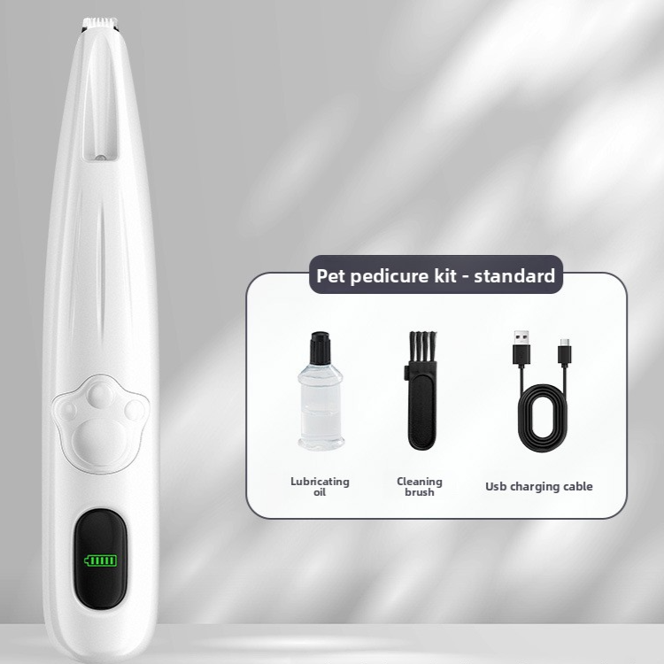 Professional Waterproof Pet Trimmer with Smart LED Display | Precision Grooming for Paws, Ears & Face